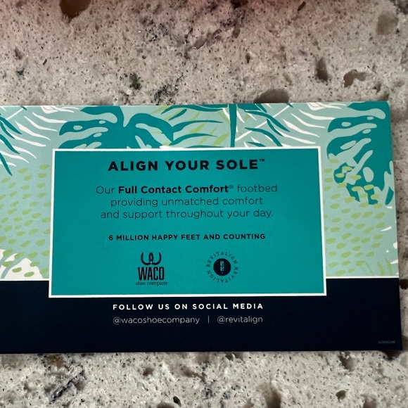 Revitalign Orthotic Recovery Slide Sandals - Fusion Strive womens 8 - Picture 4 of 5